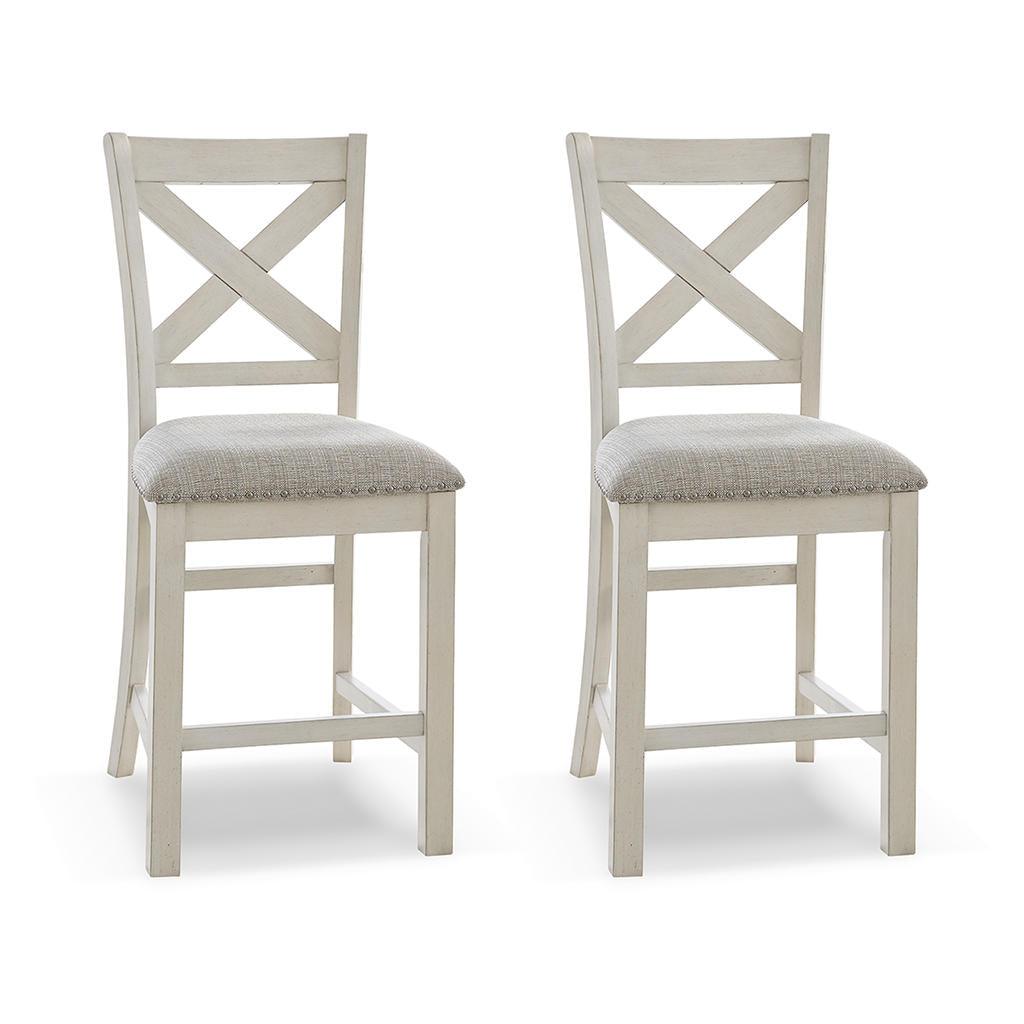 Robbinsdale X-Back Barstools — Set of 2 Signature Design by Ashley® Uncategorized