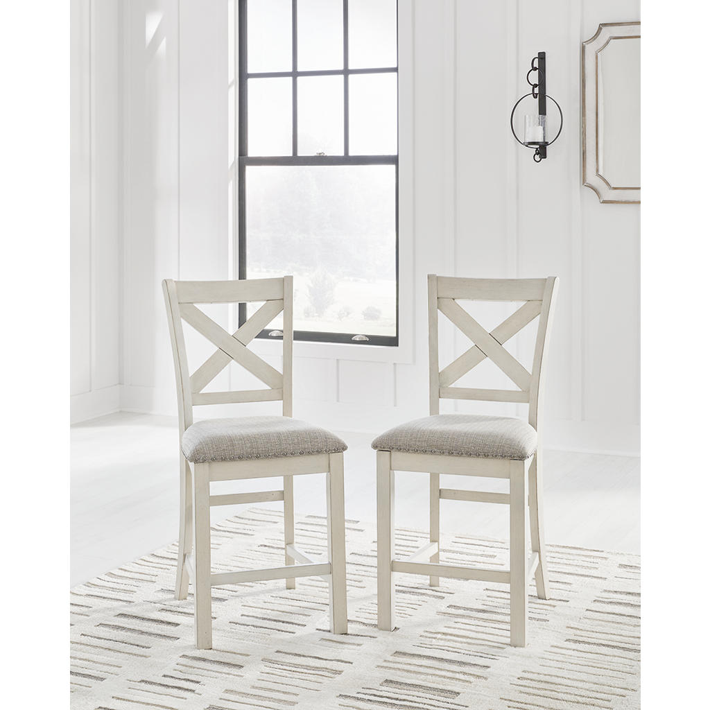 Robbinsdale Counter Height Dining Table, 4 Barstools and Bench Signature Design by Ashley® Uncategorized