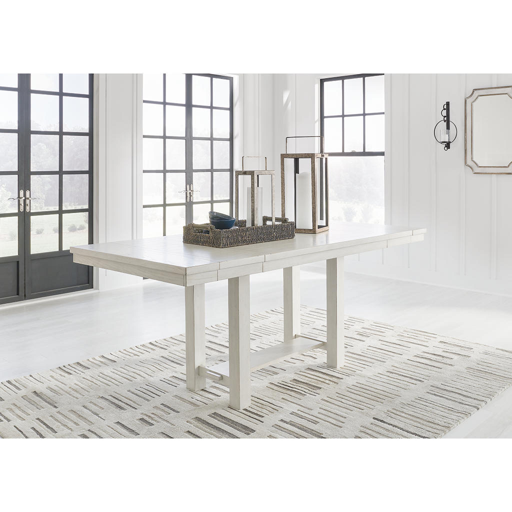 Robbinsdale Counter Height Dining Table, 2 Barstools, Bench and Server Signature Design by Ashley® Uncategorized