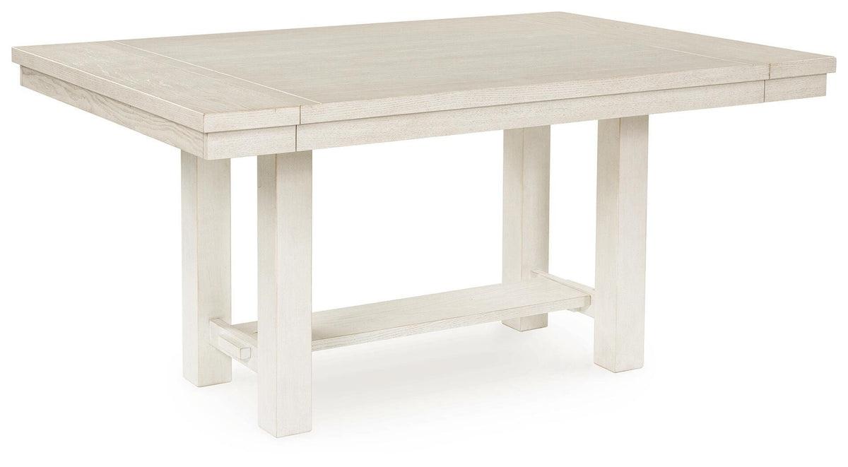Robbinsdale Dining Table, 6 Chairs and Bench — 8-Piece Set Signature Design by Ashley® Dining Room