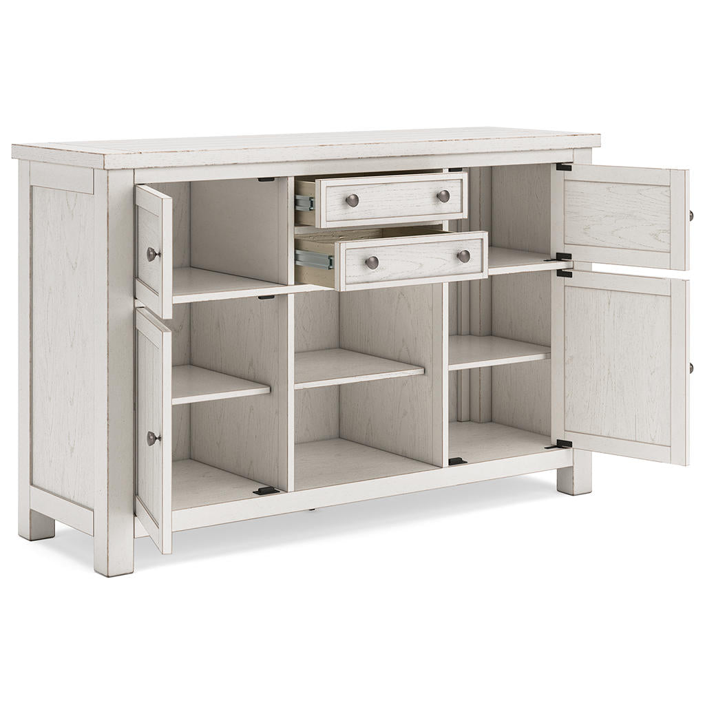 Robbinsdale Counter Height Dining Table, 2 Barstools, Bench and Server Signature Design by Ashley® Uncategorized