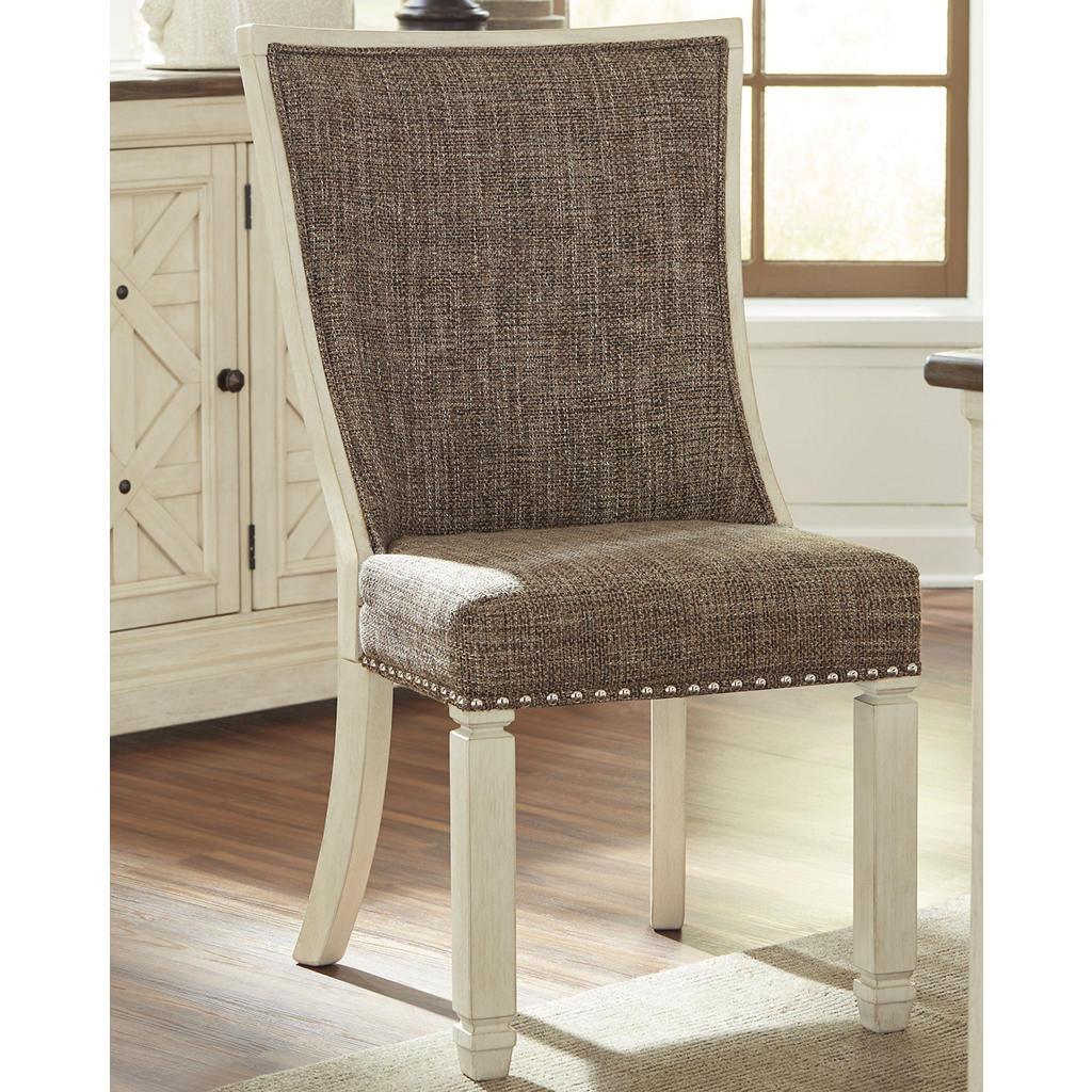 Bolanburg Scoop-Back Dining Chair Set of 2 Signature Design by Ashley® Uncategorized