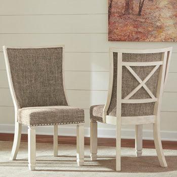 Bolanburg Scoop-Back Dining Chair Set of 2 Signature Design by Ashley® Uncategorized