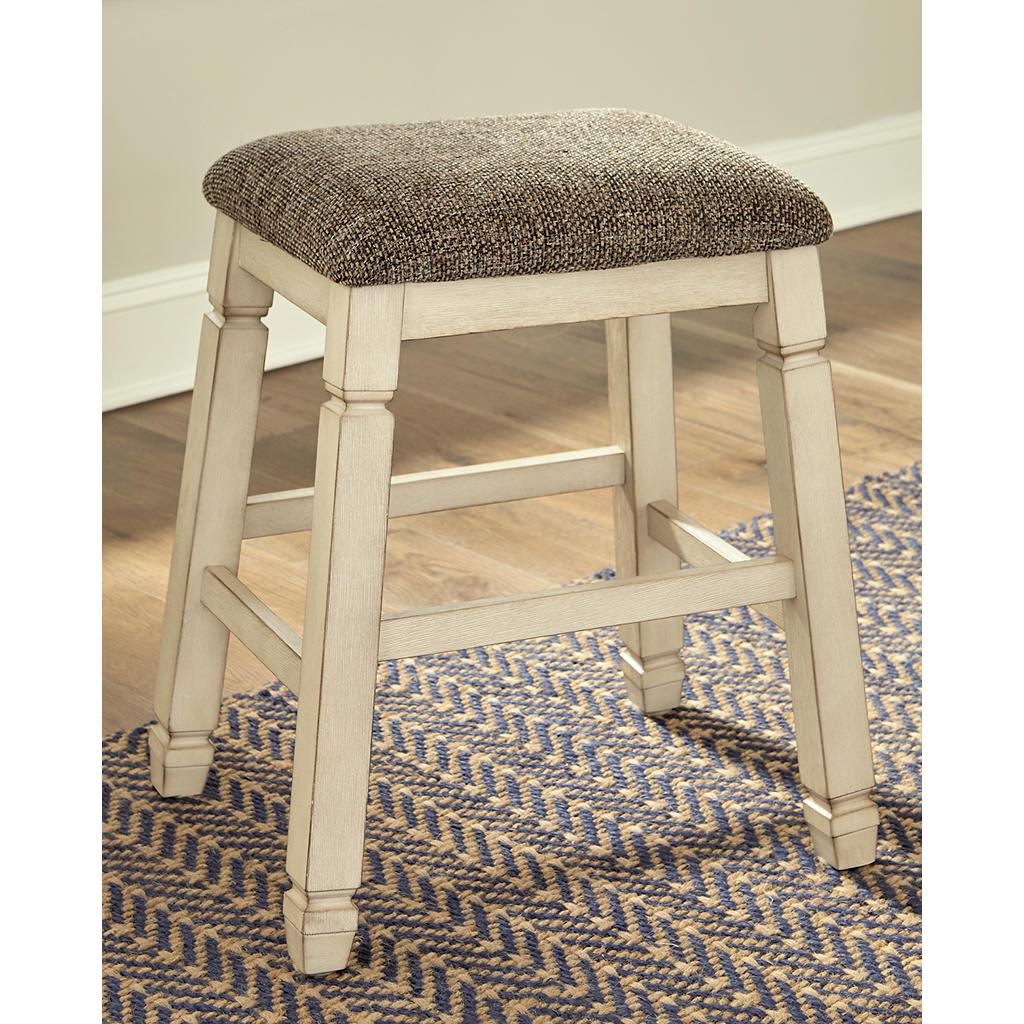 Bolanburg Backless Saddle Stool Set of 2 Signature Design by Ashley® Uncategorized