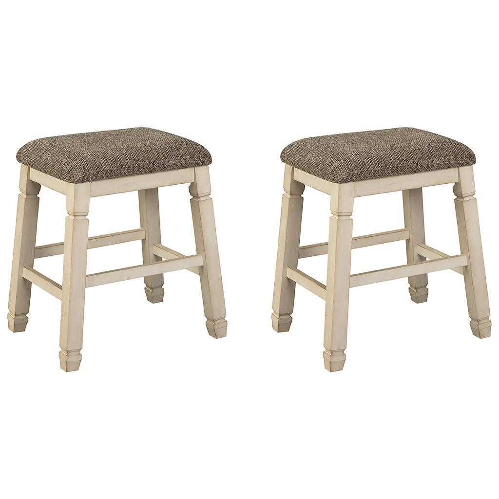 Bolanburg Backless Saddle Stool Set of 2 Signature Design by Ashley® Uncategorized