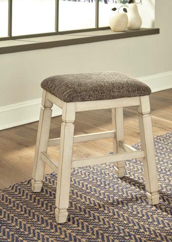 Bolanburg Backless Saddle Stool Set of 2 Signature Design by Ashley® Uncategorized