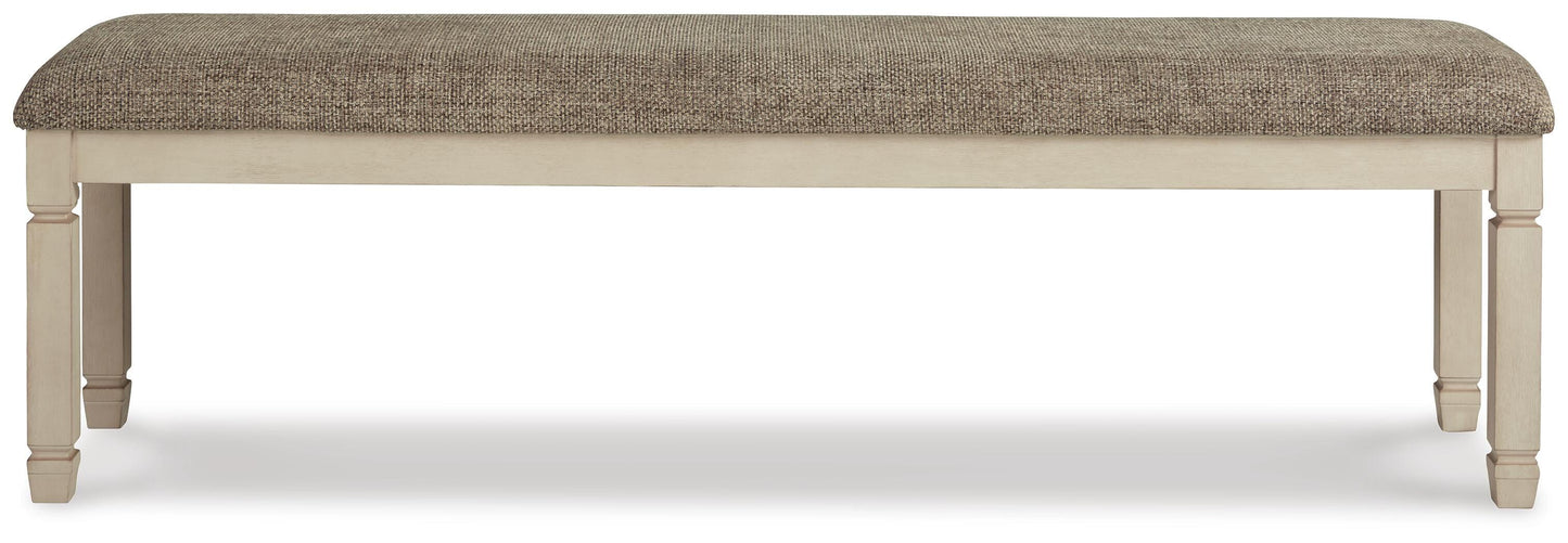 Bolanburg Extension Table, 4 Chairs and Bench — 6-Piece Set Signature Design by Ashley® Dining Room