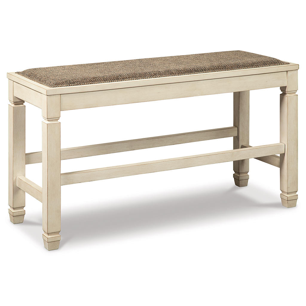 Bolanburg Counter Height Dining Table and 4 Barstools and Bench Signature Design by Ashley® Uncategorized