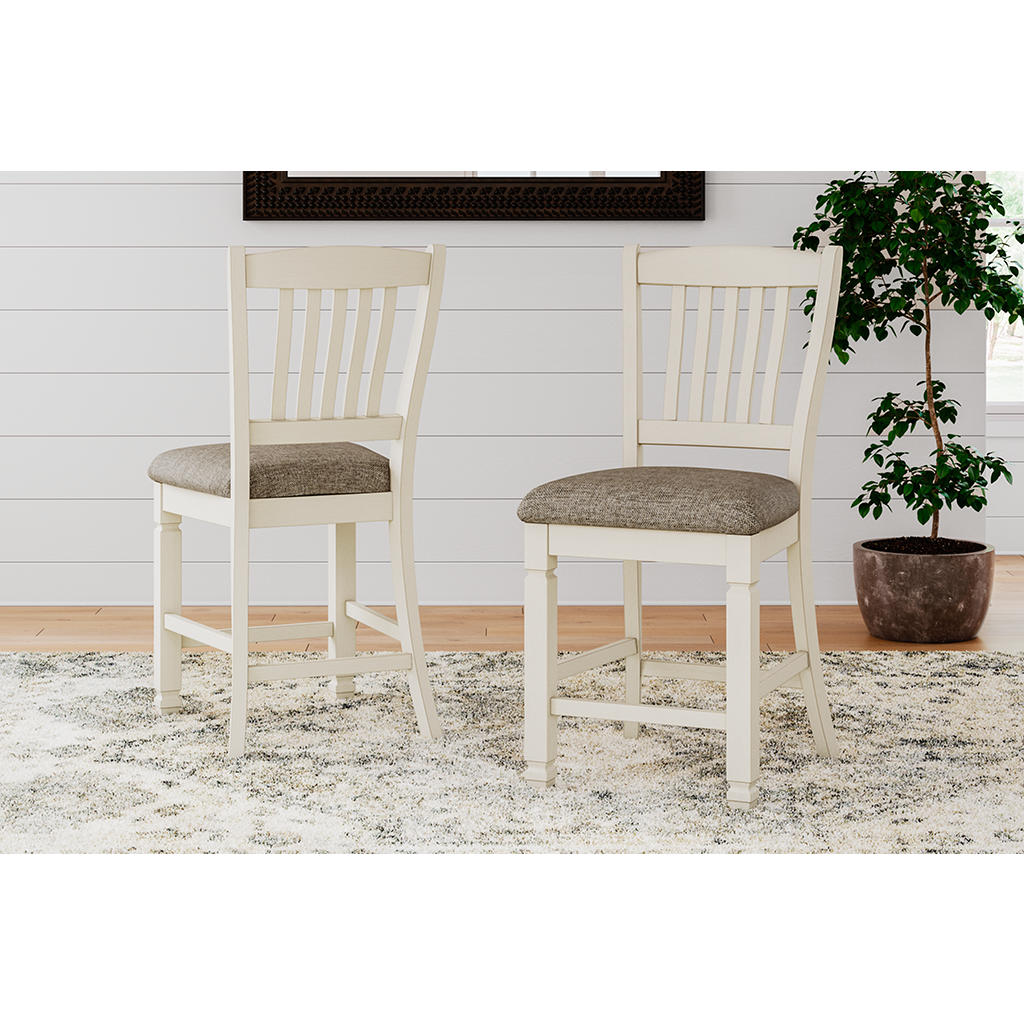 Bolanburg Counter Height Dining Table and 6 Barstools with Server Signature Design by Ashley® Uncategorized