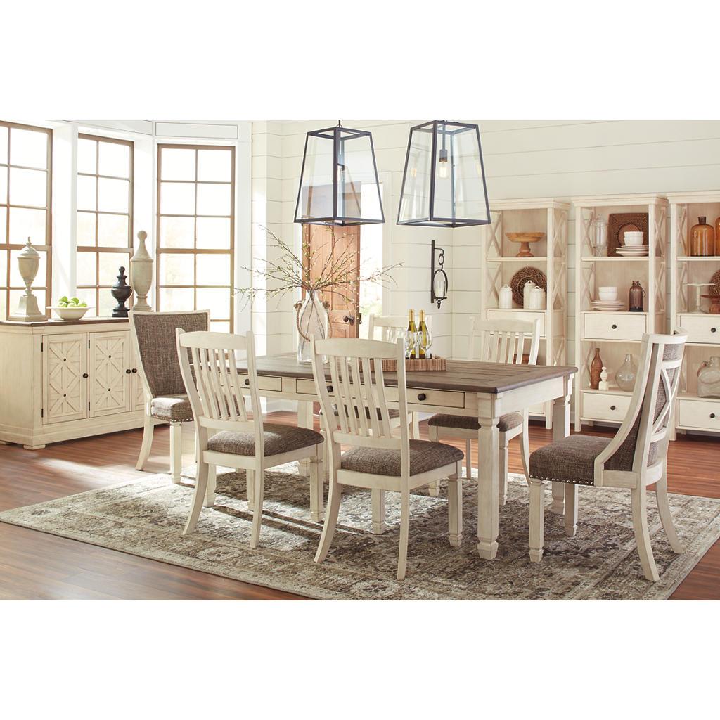 Bolanburg Rake-Back Dining Chair Set of 2 Signature Design by Ashley® Uncategorized