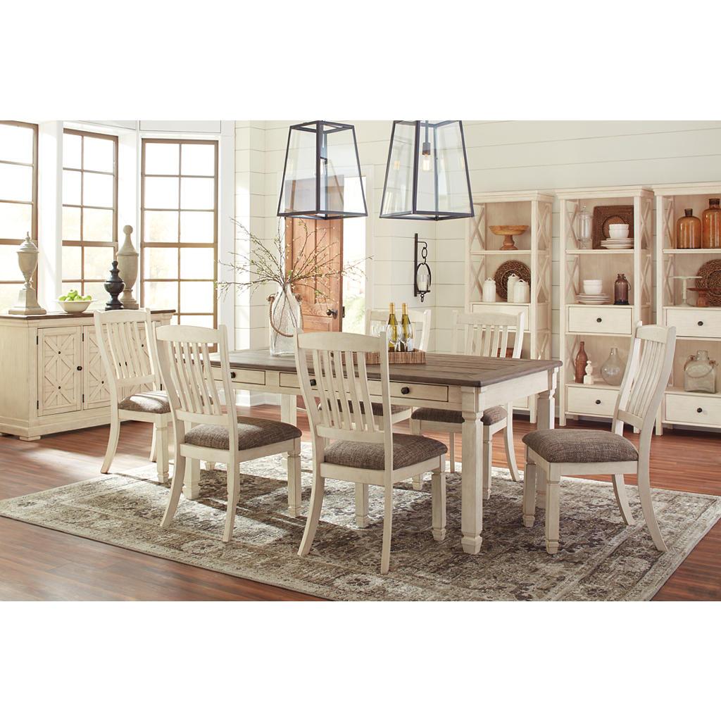 Bolanburg Rake-Back Dining Chair Set of 2 Signature Design by Ashley® Uncategorized