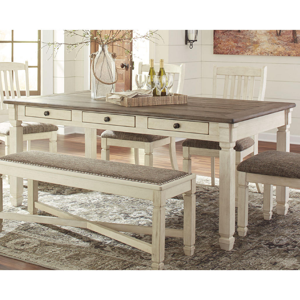 Bolanburg Dining Table with 4 Chairs Signature Design by Ashley® Uncategorized