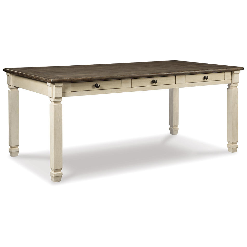 Bolanburg Dining Table and 6 Chairs with Server Signature Design by Ashley® Uncategorized