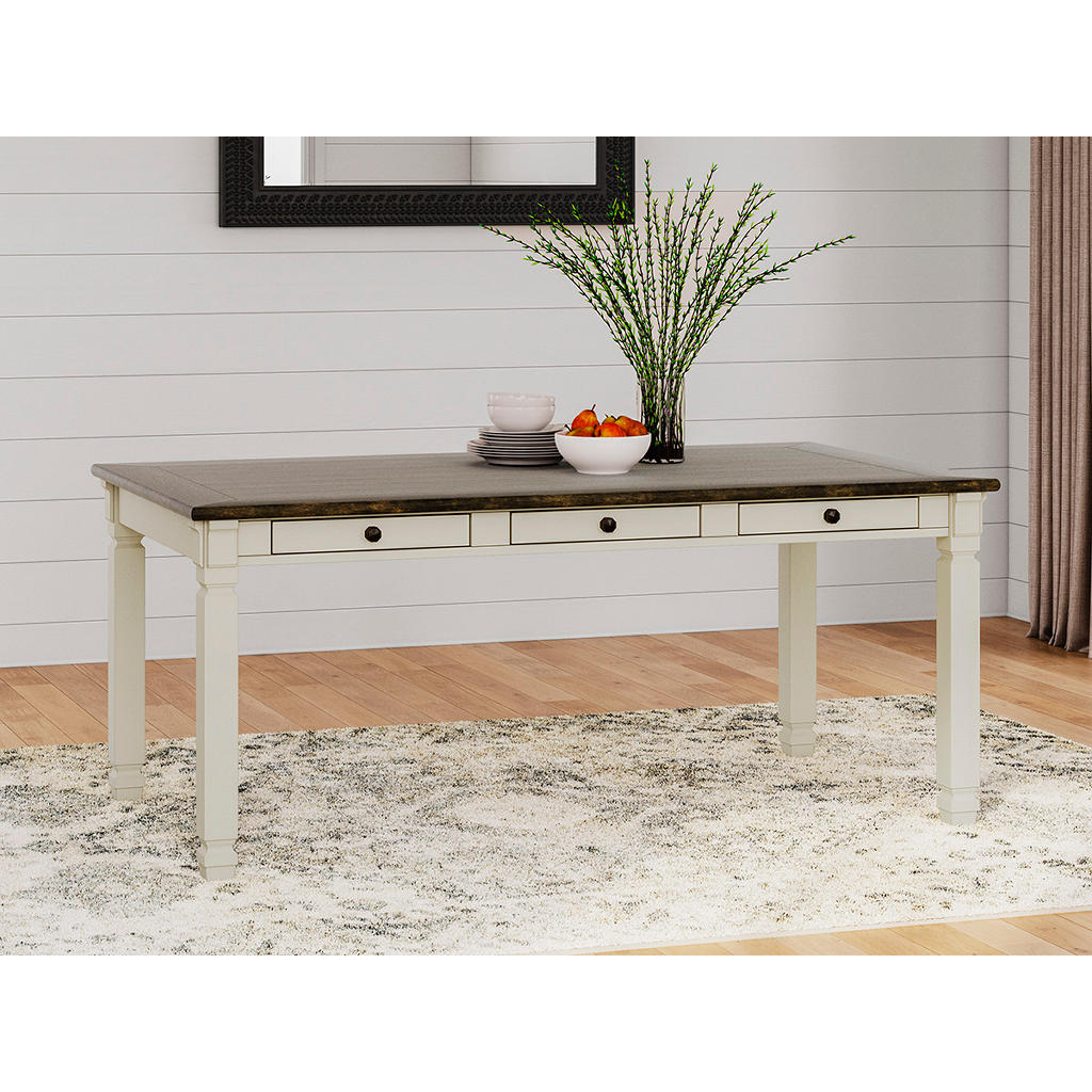 Bolanburg Dining Table and 6 Chairs with Server Signature Design by Ashley® Uncategorized