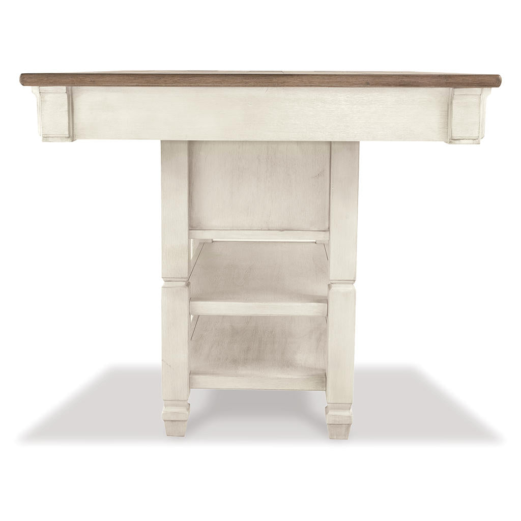 Bolanburg Counter Height Dining Table and 4 Barstools with Display Cabinet Signature Design by Ashley® Uncategorized