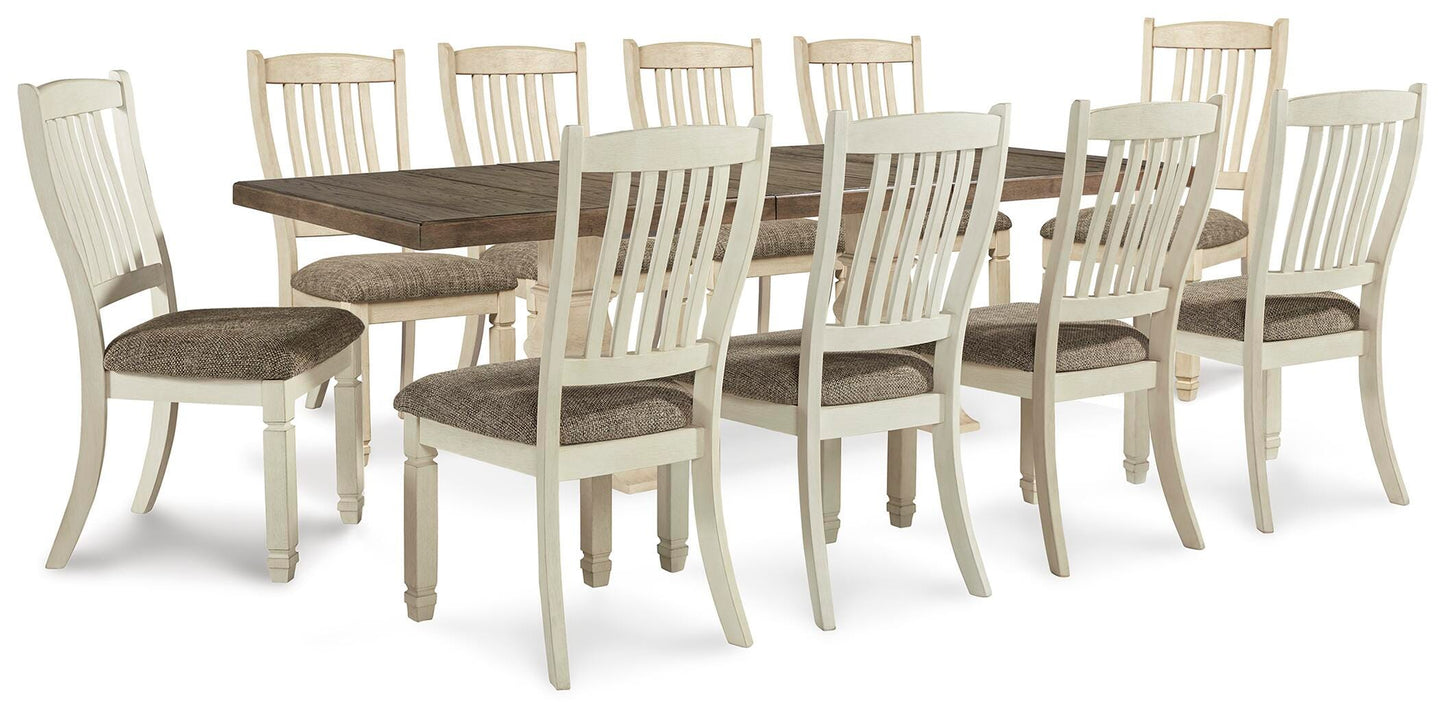 Bolanburg Extension Dining Table and 10 Chairs — 11-Piece Set Signature Design by Ashley® Dining Room