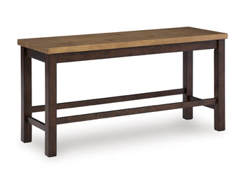 Rylandeen Counter Height Dining Bench Signature Design by Ashley® Bar Furniture