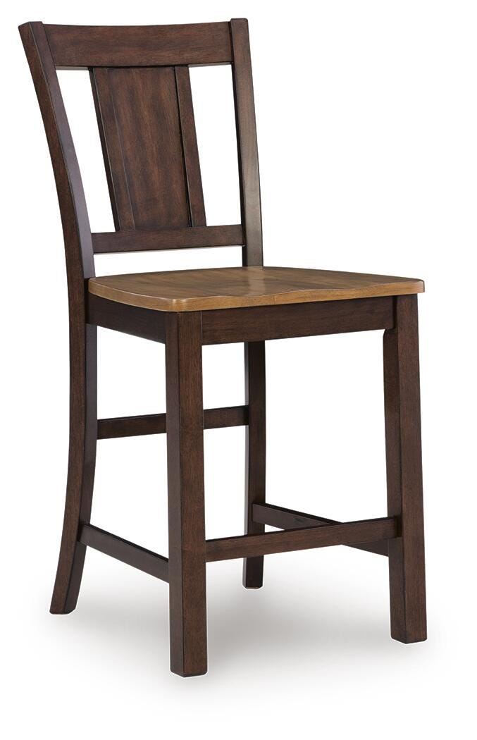 Rylandeen Counter Extension Table and 6 Barstools — 7-Piece Signature Design by Ashley® Dining Room