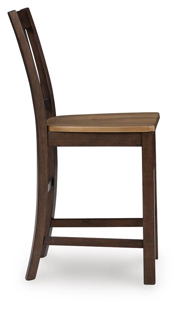 Rylandeen Counter Extension Table and 4 Barstools — 5-Piece Signature Design by Ashley® Dining Room