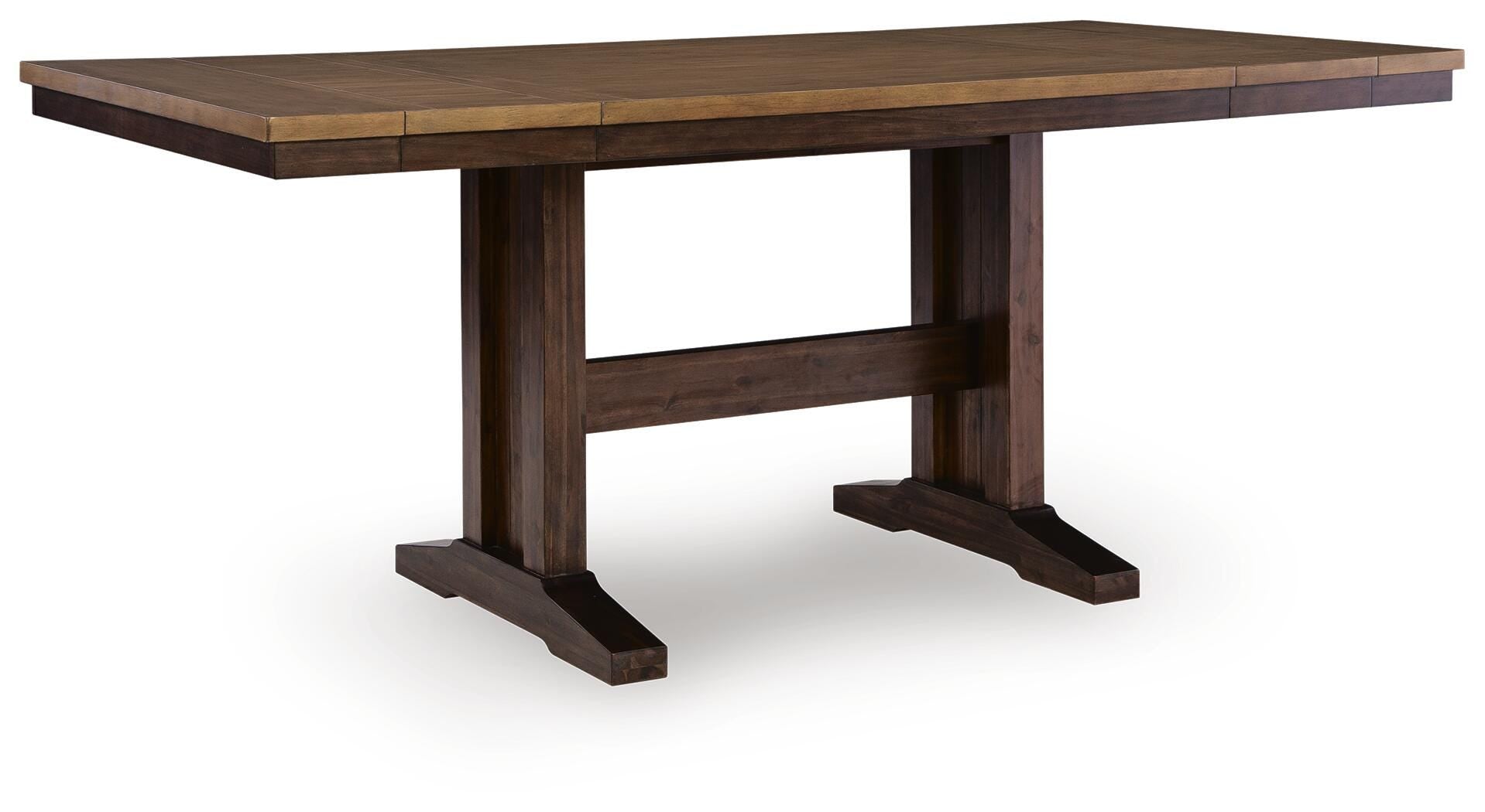 Rylandeen Counter Extension Table and 6 Barstools — 7-Piece Signature Design by Ashley® Dining Room