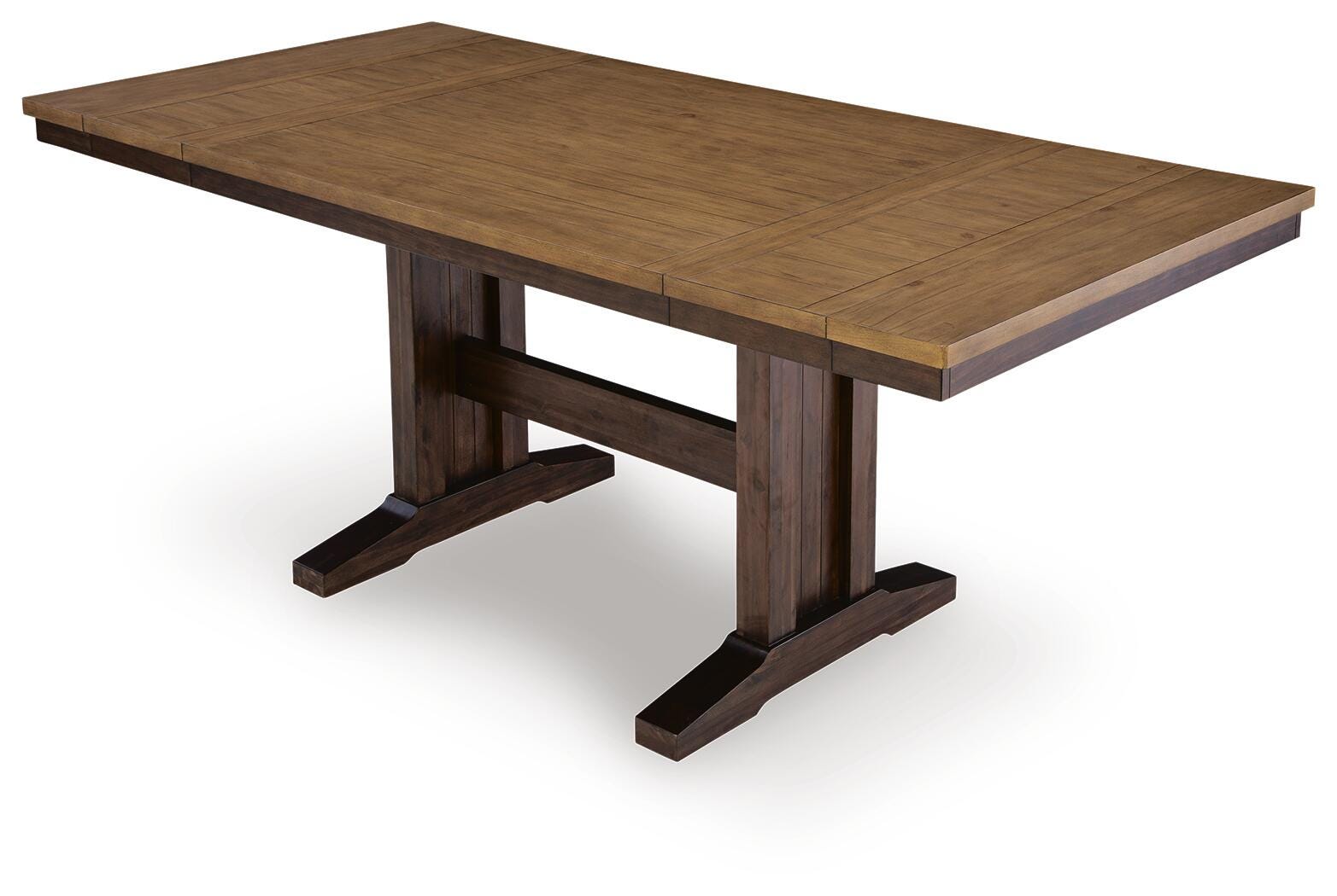 Rylandeen Counter Extension Table, 4 Barstools and Bench Signature Design by Ashley® Dining Room