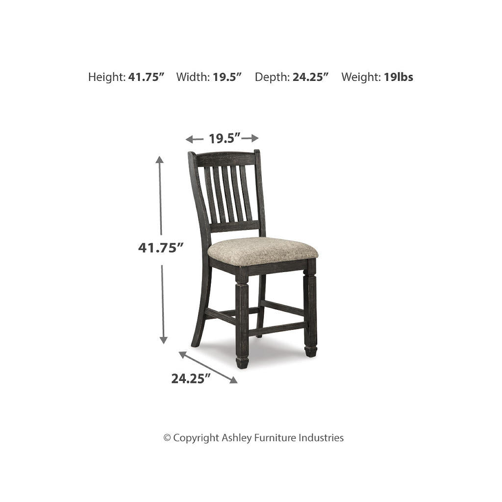 Tyler Creek Counter Height Dining Table and 2 Barstools Signature Design by Ashley® Uncategorized
