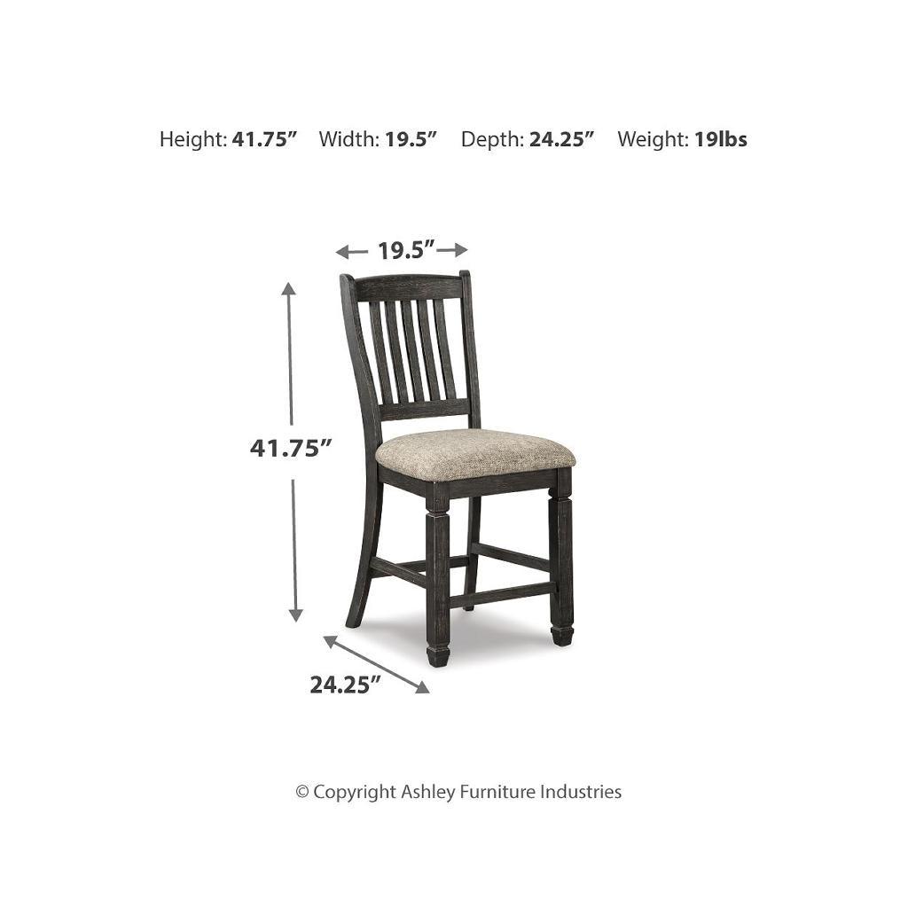 Tyler Creek Counter Table, 4 Barstools, Server And Bench Signature Design by Ashley® Uncategorized