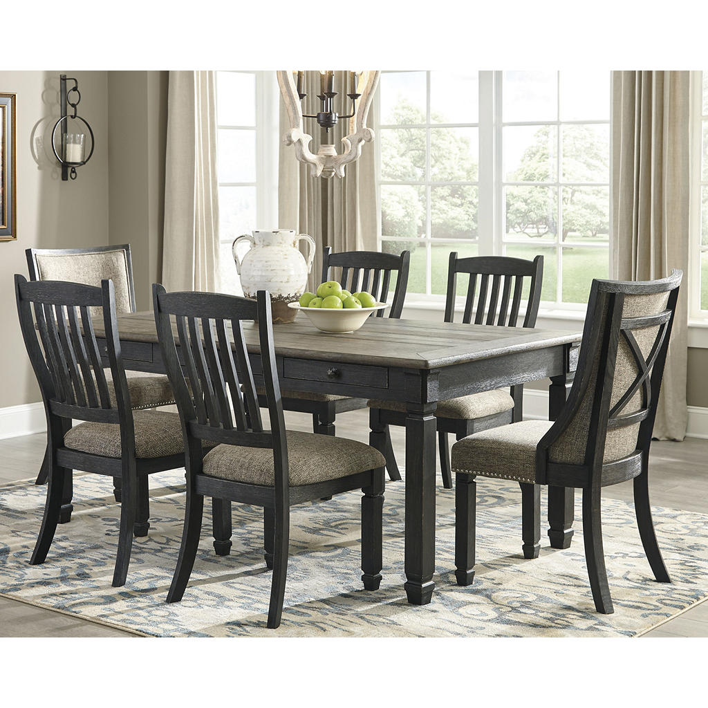 Tyler Creek Dining Table with 6 Chairs Signature Design by Ashley® Uncategorized