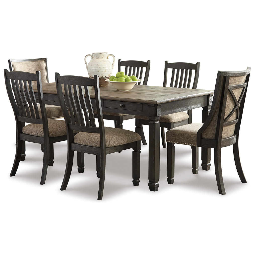 Tyler Creek Dining Table with 6 Chairs Signature Design by Ashley® Uncategorized