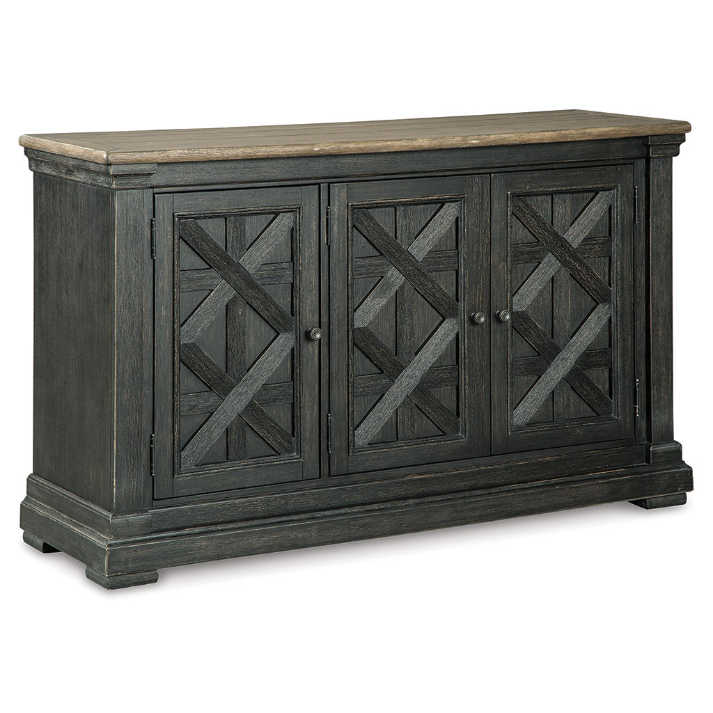Tyler Creek Counter Height Dining Table and 4 Barstools with Server Signature Design by Ashley® Uncategorized