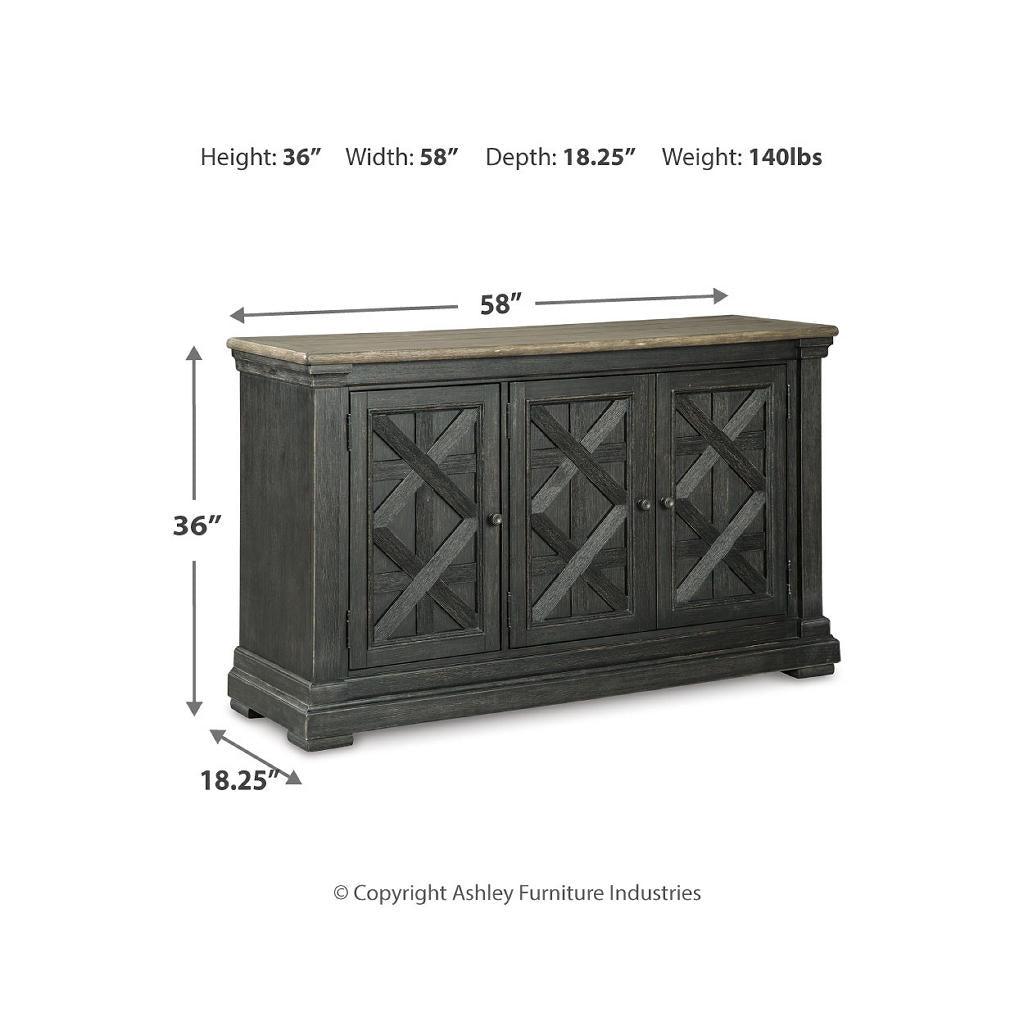 Tyler Creek Counter Table, 4 Barstools, Server And Bench Signature Design by Ashley® Uncategorized