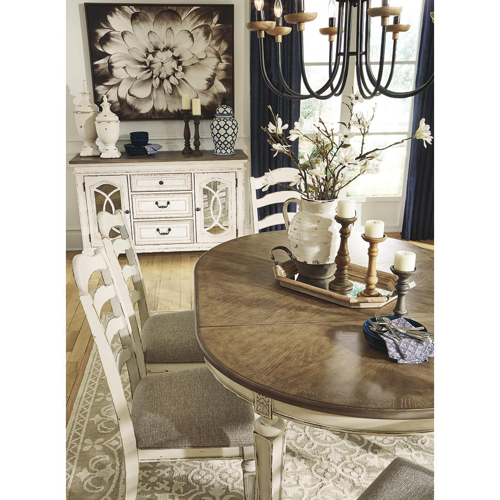 Realyn Dining Extension Table Signature Design by Ashley® Dining Room Tables