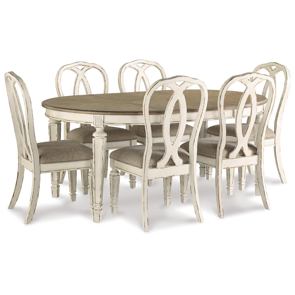 Realyn Dining Table and 6 Chairs (D13) Signature Design by Ashley® Uncategorized