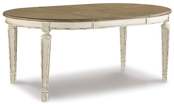 Realyn Dining Extension Table Signature Design by Ashley® Dining Room Tables