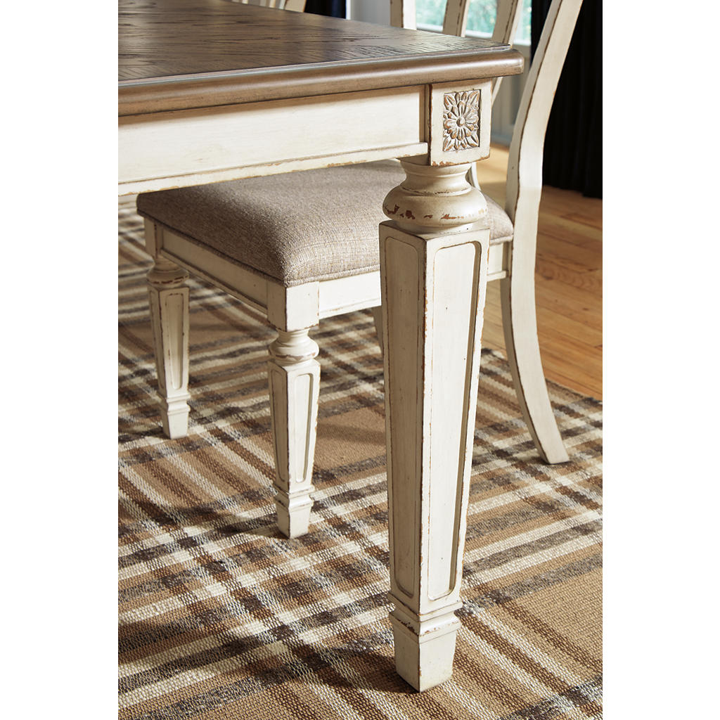 Realyn Dining Extension Table and 8 Chairs Signature Design by Ashley® Uncategorized