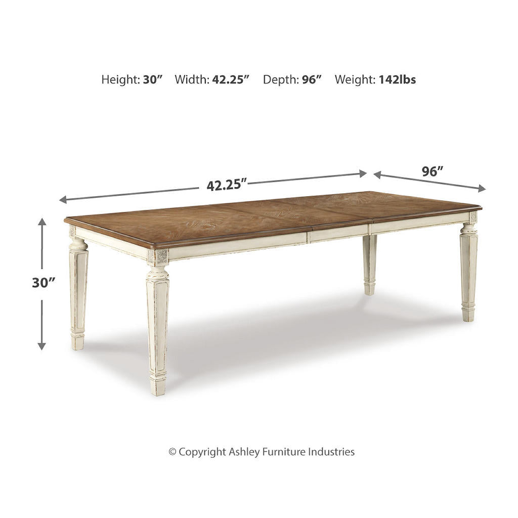 Realyn Dining Table and 8 Chairs (D5) Signature Design by Ashley® Uncategorized
