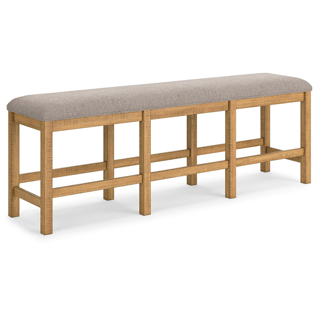 Havonplane Counter Height Dining Table, 6 Barstools and Bench Signature Design by Ashley® Uncategorized