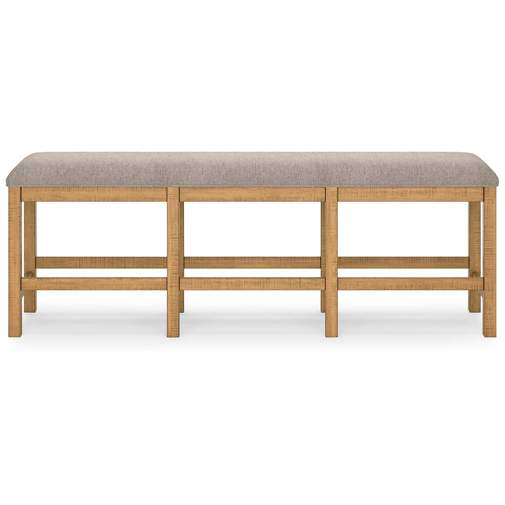 Havonplane Counter Height Dining Table, 6 Barstools and Bench Signature Design by Ashley® Uncategorized