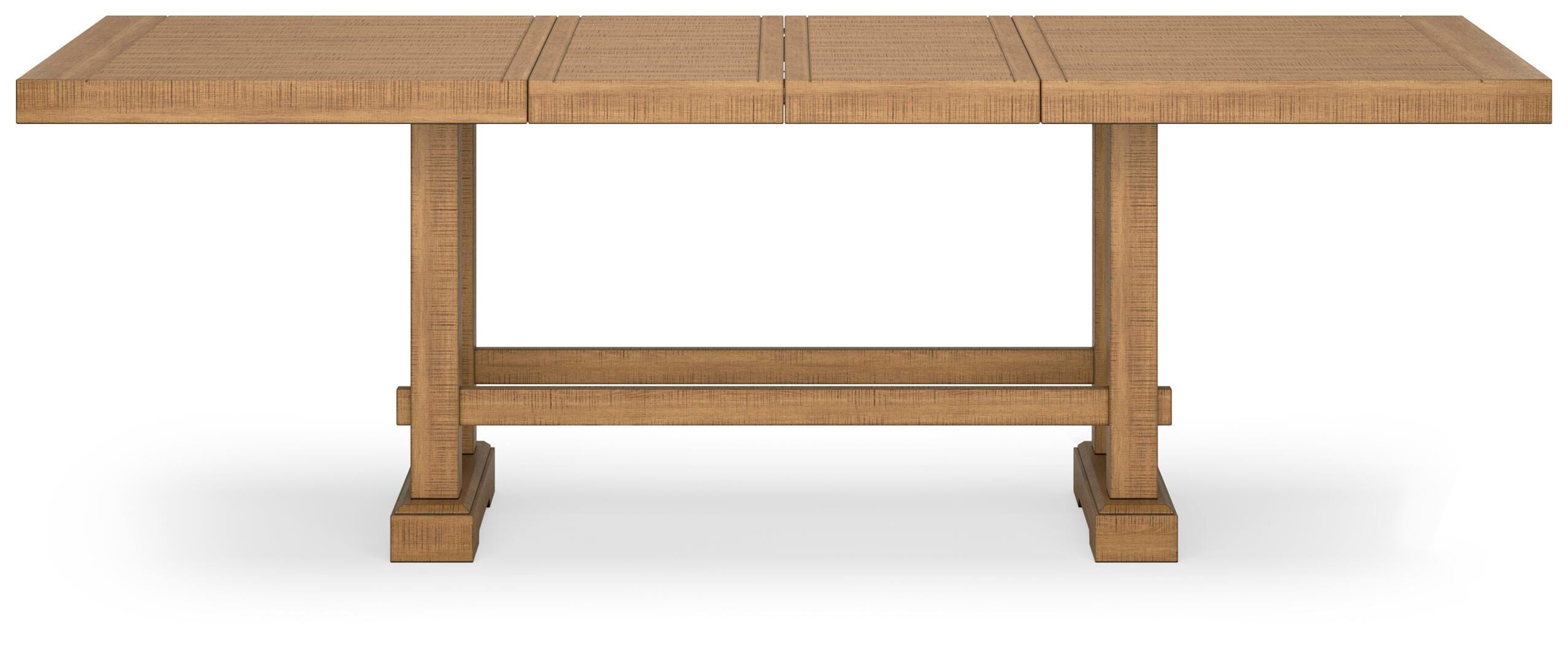 Havonplane Counter Height Extension Dining Table 4 Barstools and Bench