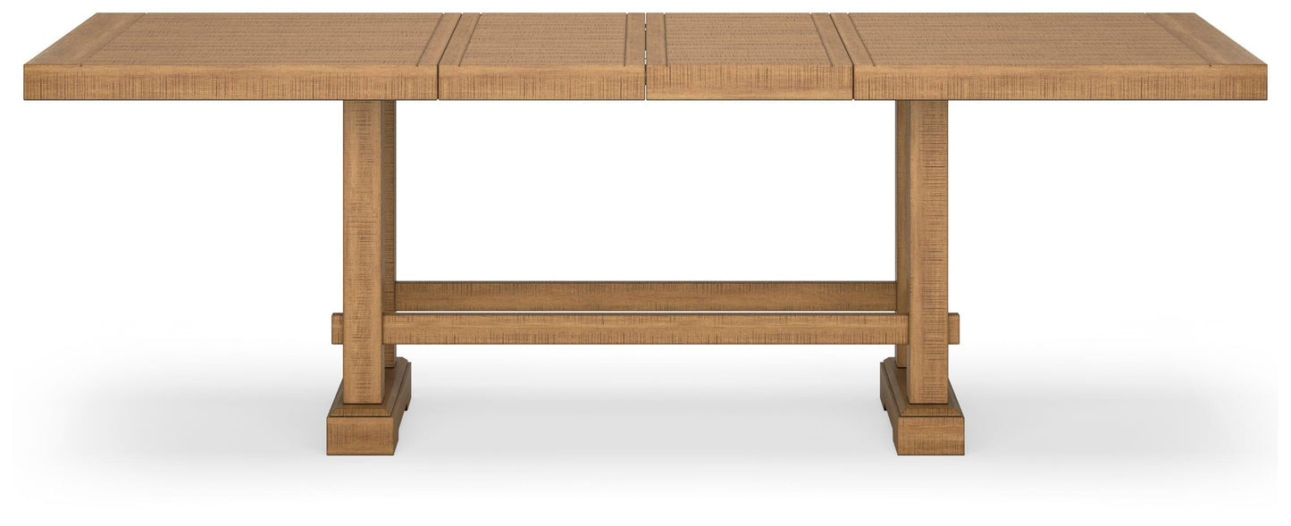 Havonplane Counter Height Extension Dining Table and 4 Barstools