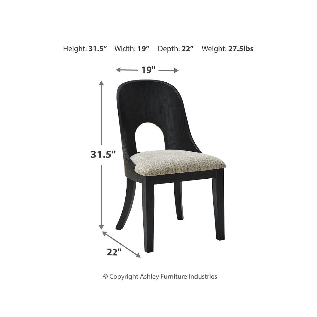 Rowanbeck Dining Chair (Set of 2) Signature Design by Ashley® Uncategorized