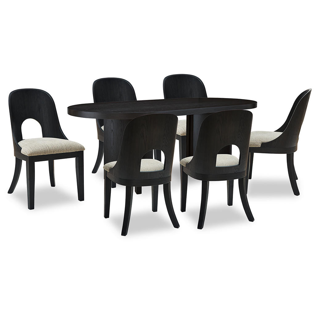 Rowanbeck Dining Table and 6 Chairs Signature Design by Ashley® Uncategorized