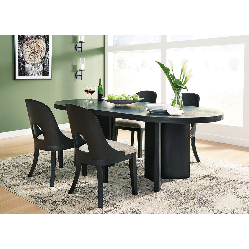 Rowanbeck Dining Table and 4 Chairs Ashley® Dining Room Sets