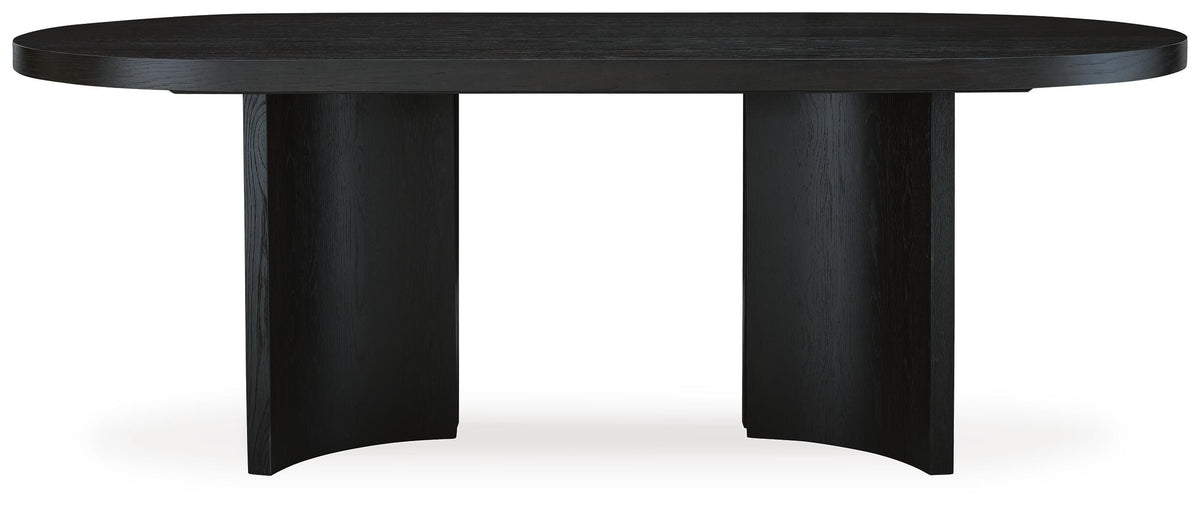 Rowanbeck Table, 2 Arm Chairs and 4 Side Chairs — 7-Piece Signature Design by Ashley® Dining Room