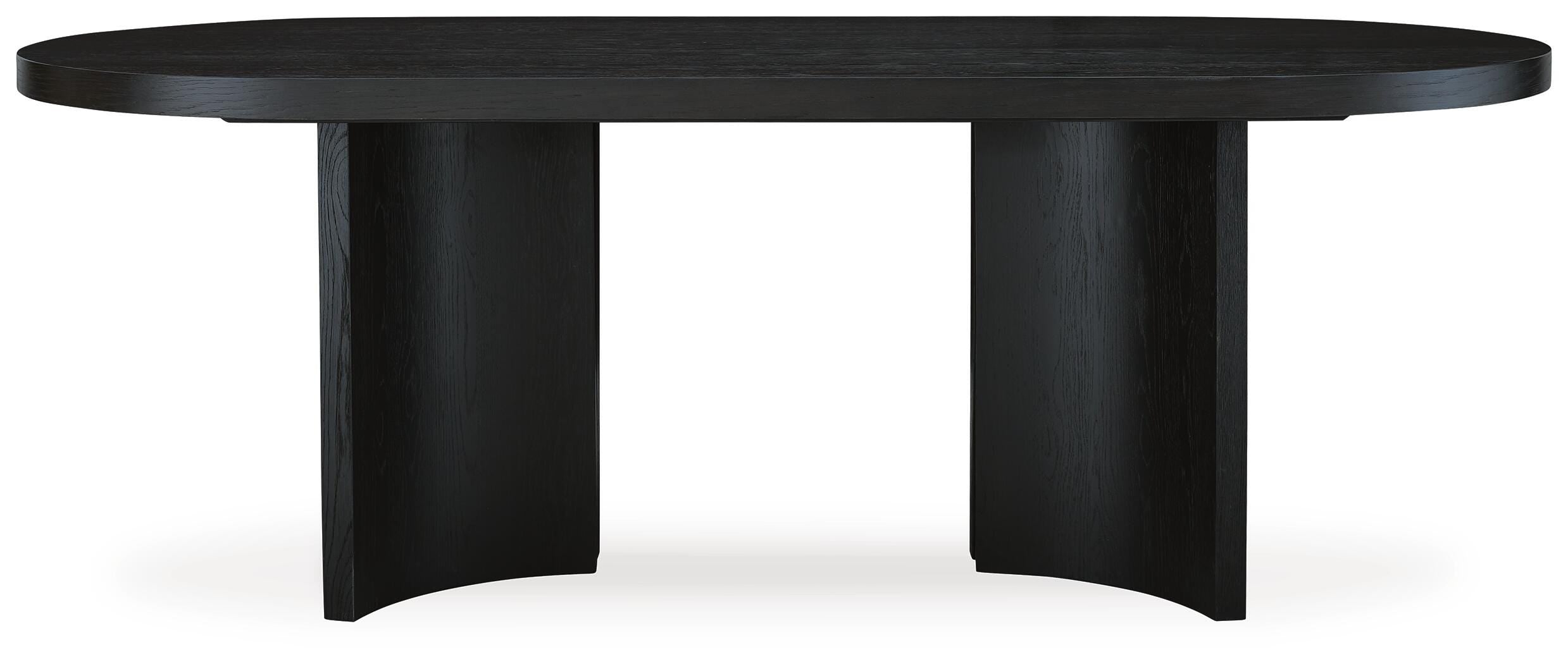 Rowanbeck 87-Inch Dining Table and 4 Side Chairs (D1) Signature Design by Ashley® Dining Package