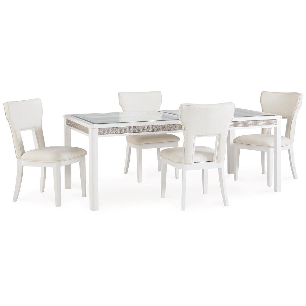 Chalanna Dining Table and 4 Chairs Signature Design by Ashley® Uncategorized