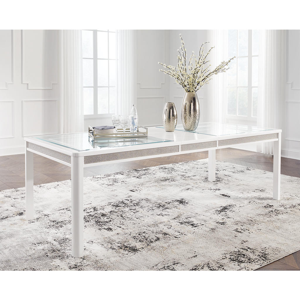 Chalanna Dining Extension Table Signature Design by Ashley® Dining Room Tables
