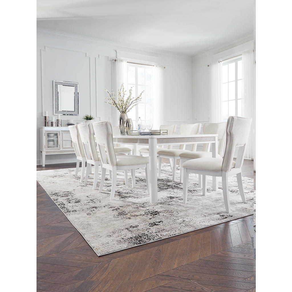 Chalanna Dining Table and 8 Chairs Signature Design by Ashley® Uncategorized