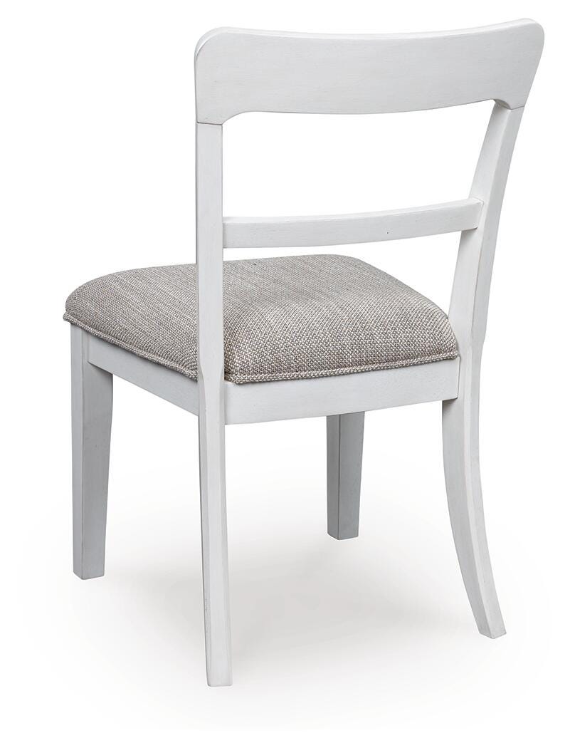 Greddinton Square Pedestal Table and 6 Chairs (D29 — 2nd Colorway)