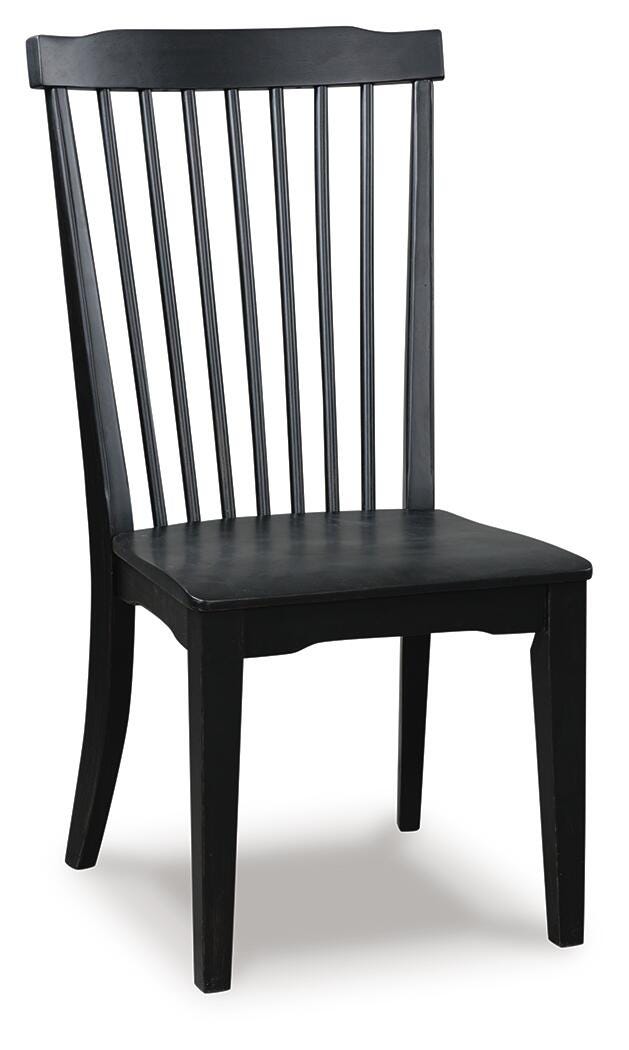 Greddinton 86-Inch Dining Table and 4 Chairs (D22 — 40in Chairs)